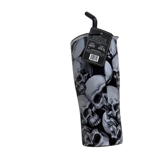 NWT Skulls 30 oz Stainless Halloween Steel Double
Wall Tumbler - Picture 5 of 7